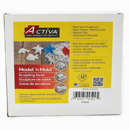 Activa Model n Mold Sculpting Sensory Sand, 3 lbs. 500